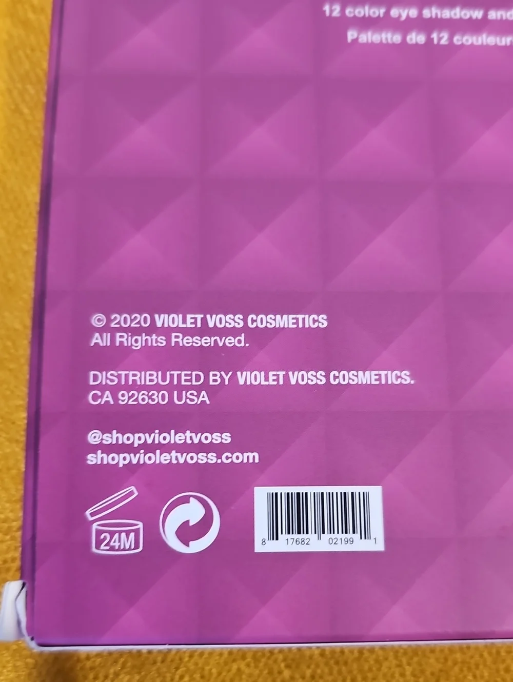 Violet Voss Eye Pinky Promise Palette NIB